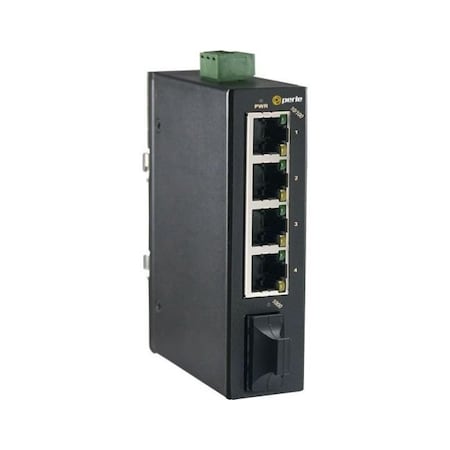 S2SC20 Industrial Switch With 5-ports: 4 X 10/100Mbps RJ45 Ports And 1 X 100Base-FX